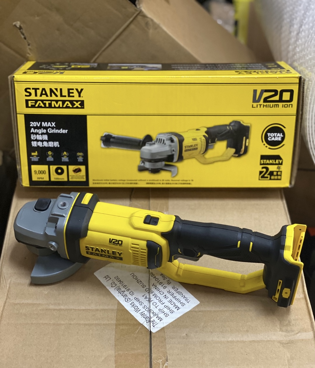 Power Tools Stanley - Stanley SCG400 무선 핸드 그라인딩 휠