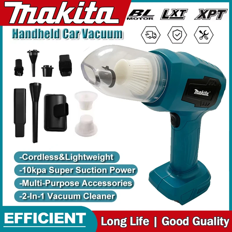 Vacuum Cleaner Power Tools - 마키타 무선 미니 자동차 진공청소기 다기능