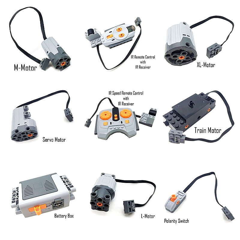 Power Tools Lego - 기술 부품 모터 멀티 파워 기능