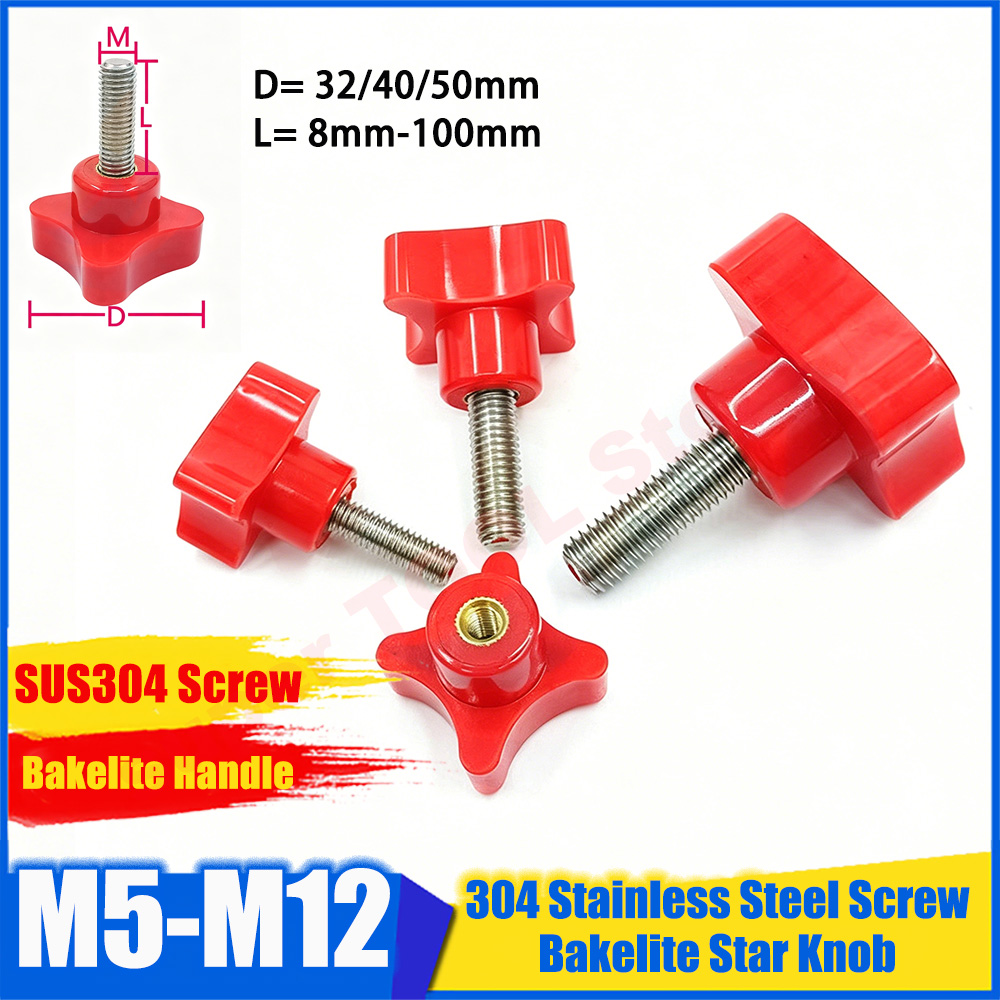 Power Tools Red - 1개 M5 M6 M8 M10 M12