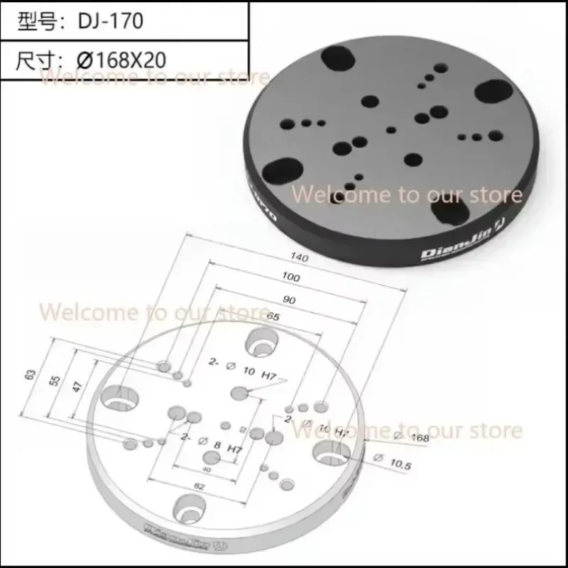 Zero Power Tools - 4-5 축 고정 장치 셀프 센터링