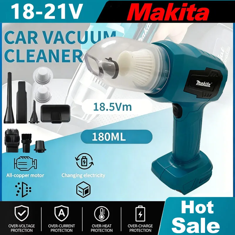 Vacuum Cleaner Power Tools - 마키타 무선 미니 차량용 청소기 다기능