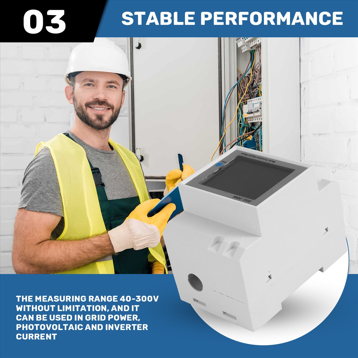 MALL Din Rail AC 모니터 6IN1 250- - Power Tools Mall 리뷰 및 가격