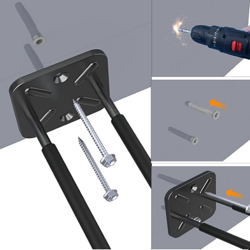 1PC 차고 보관용 유틸리티 후크, 고하중 벽걸이형 보 - Power Tools Storage 리뷰 및 가격