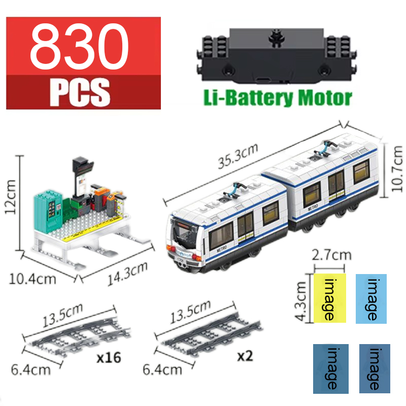 전기 지하철 기차 도시 자동차 메트로 트램 충전식 리튬 - Power Tools Lego 리뷰 및 가격