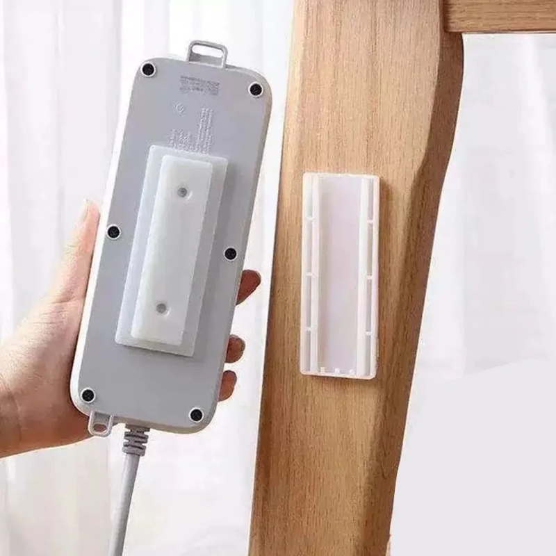 자가 접착식 전원 소켓 스트립 고정기 벽걸이형 무타공  - Power Tools Storage 리뷰 및 가격