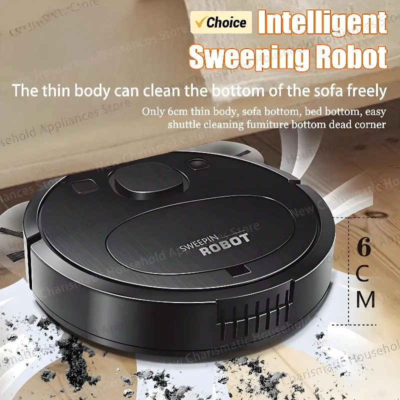레노버 새로운 지능형 청소 로봇 게으른 가정용 청소 기 - Vacuum Cleaner Power Tools 리뷰 및 가격