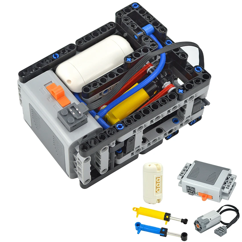 새로운 벽돌 기술 공압 자동 전기 압축기 빌딩 블록 모 - Power Tools Lego 리뷰 및 가격