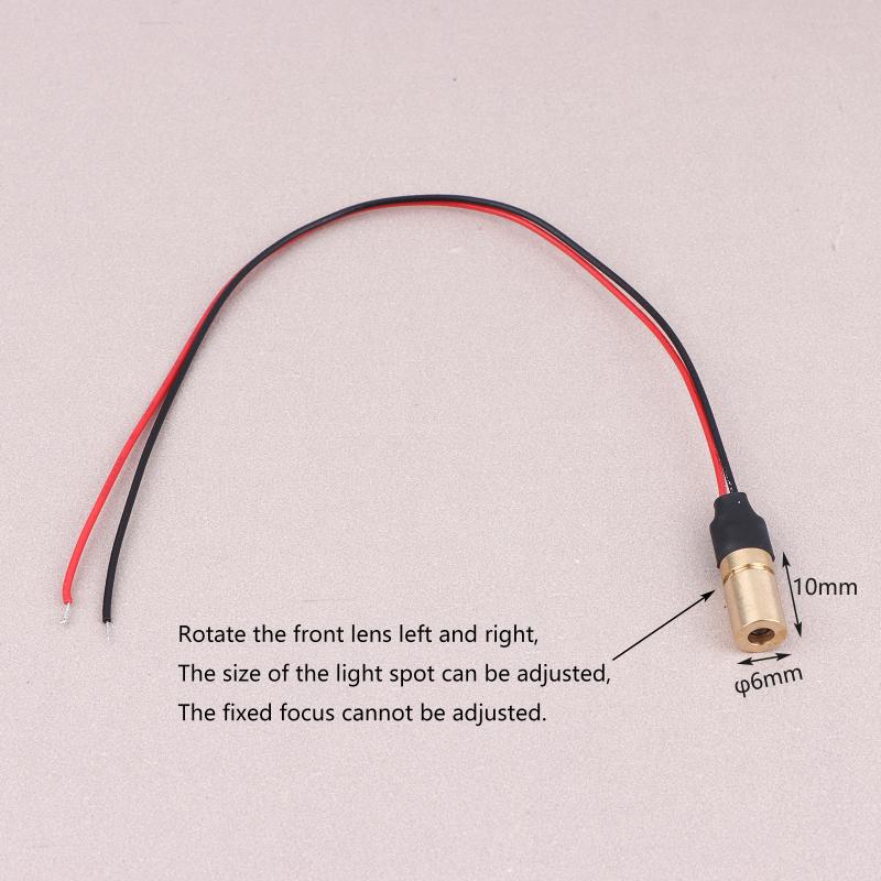 1/3Pcs 4mm 조정 가능한 초점 거리 빨간색 레이 - Power Tools Red 리뷰 및 가격