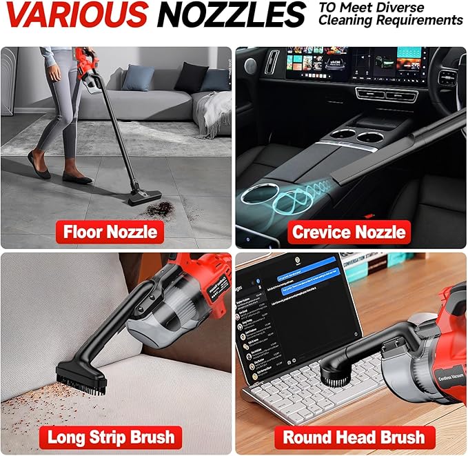 밀워키 18v 배터리용 16000pa 무선 전기 진공  - Vacuum Cleaner Power Tools 리뷰 및 가격
