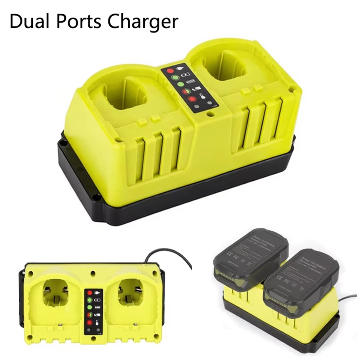 MALL 고속 듀얼 포트 충전기 18V 20V 배터리  - Power Tools Mall 리뷰 및 가격