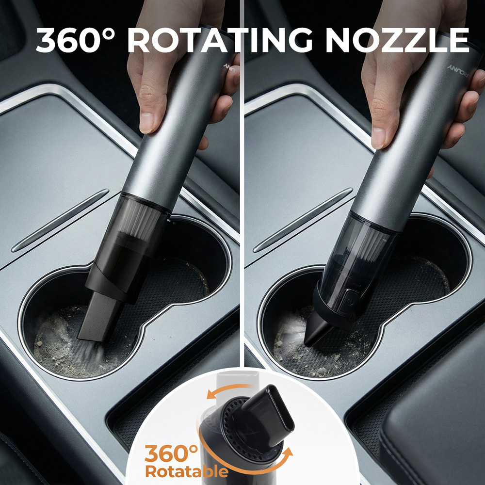 차량용 핸드헬드 진공 청소기, 6가지 부속품, 2단계  - Vacuum Cleaner Power Tools 리뷰 및 가격