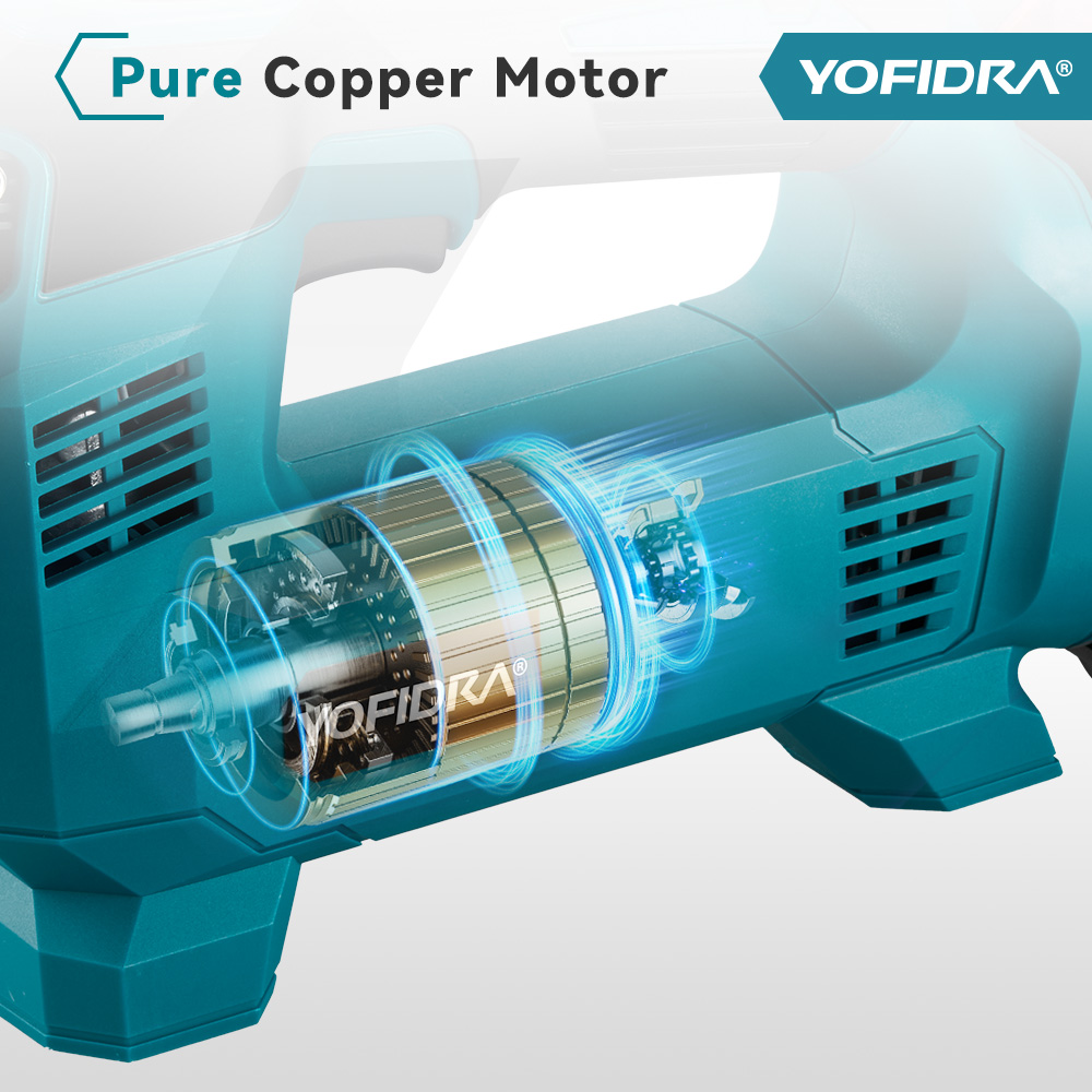 YOFIDRA 830Kpa 무선 전동 에어 펌프 오토바 - Power Tools Pneumatic 리뷰 및 가격