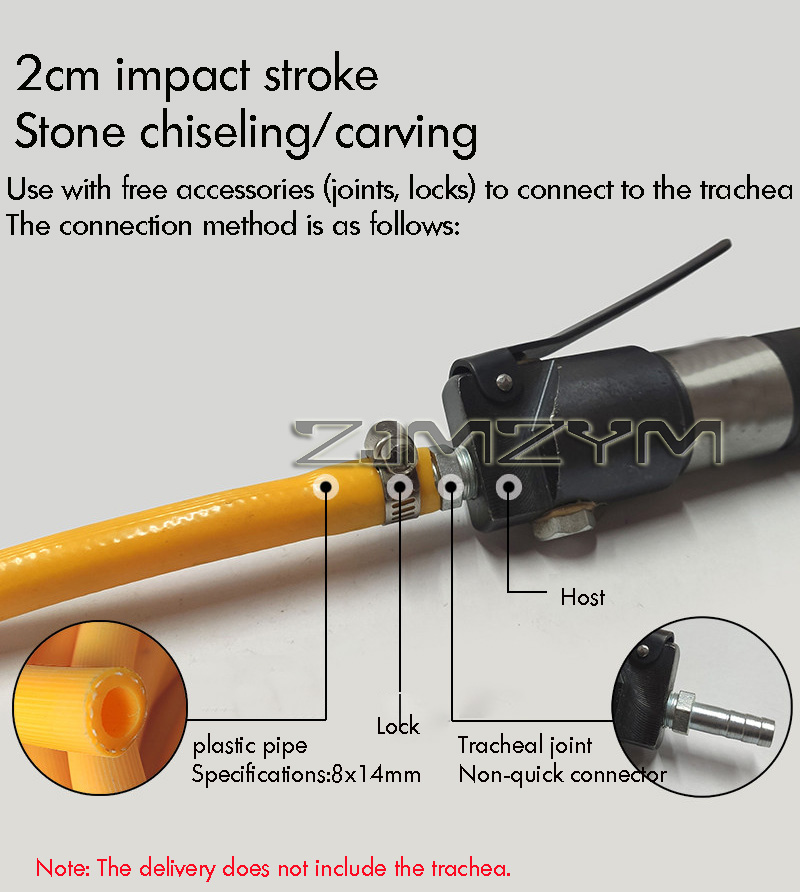 강력한 에어 해머 공압 조각기 5500BPM 석재 예술 - Power Tools Pneumatic 리뷰 및 가격