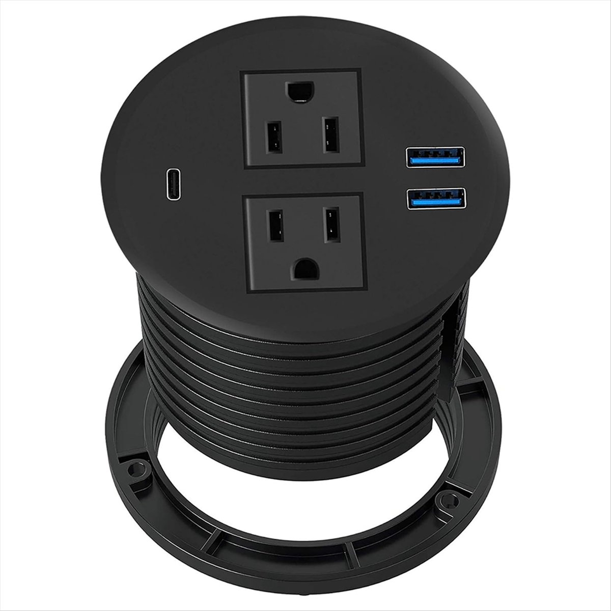 데스크탑용 MALL 파워 그로밋, USB 포트 포함,  - Power Tools Mall 리뷰 및 가격