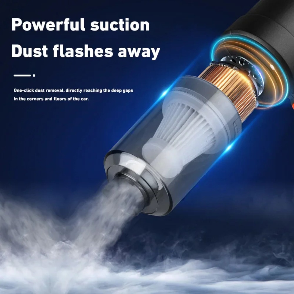 무선 핸드헬드 자동차 진공 청소기 12V 휴대용 강력한 - Vacuum Cleaner Power Tools 리뷰 및 가격
