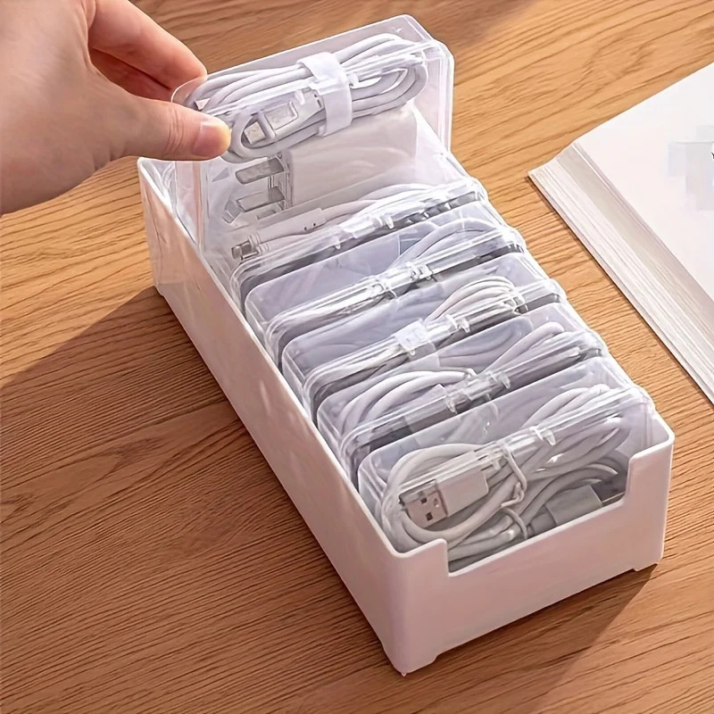 7 in 1 투명 데이터 케이블 보관함, 데이터 케이블 - Power Tools Storage 리뷰 및 가격