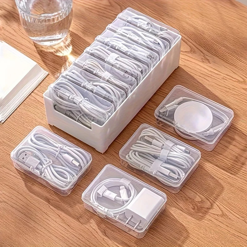 7 in 1 투명 데이터 케이블 보관함, 데이터 케이블 - Power Tools Storage 리뷰 및 가격
